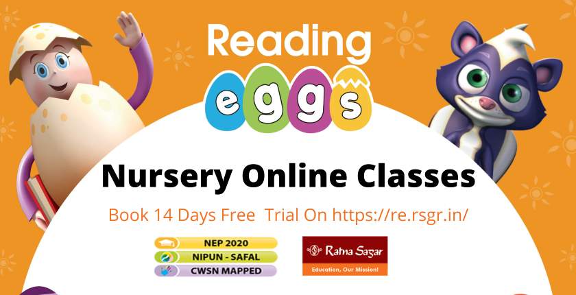 Nursery Online Classes - Reading Eggs with Ratna Sagar