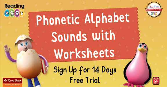 Teaching your child Phonetic Alphabet Sounds with worksheets