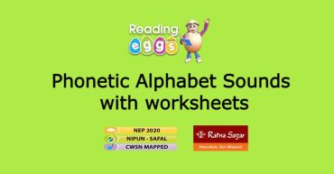 TEACHING YOUR CHILD PHONETIC ALPHABET SOUNDS WITH WORKSHEETS