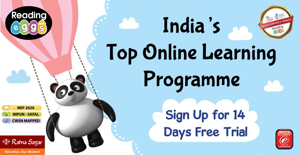 Reading Eggs India with Ratna Sagar India’s Top Online Learning Programme