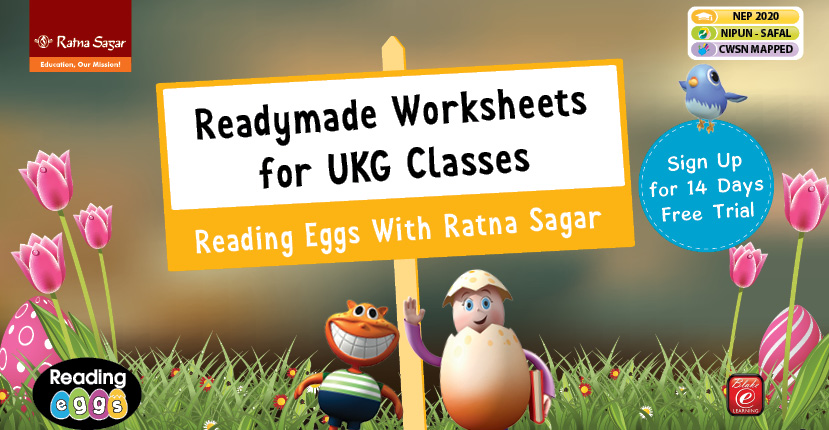 Readymade worksheets for UKG Classes