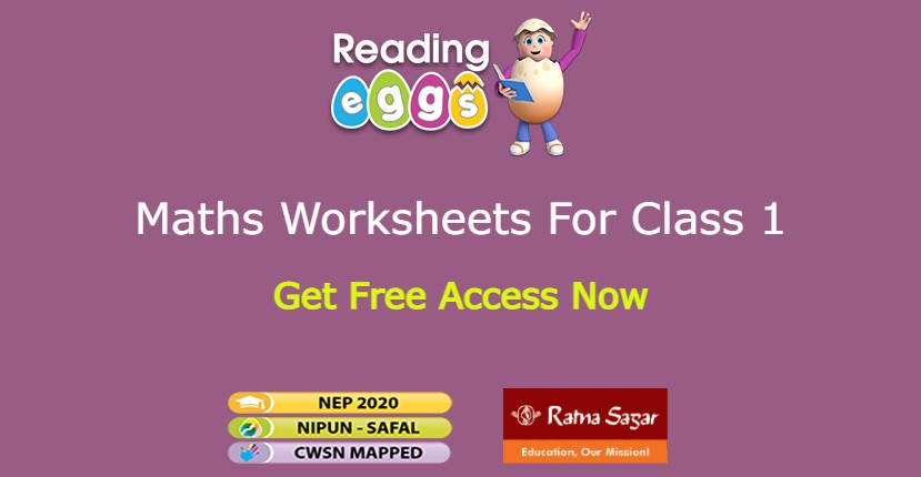 Maths Worksheets For Class 1