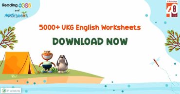 Beginner UKG English Worksheets Based On CBSE Pattern