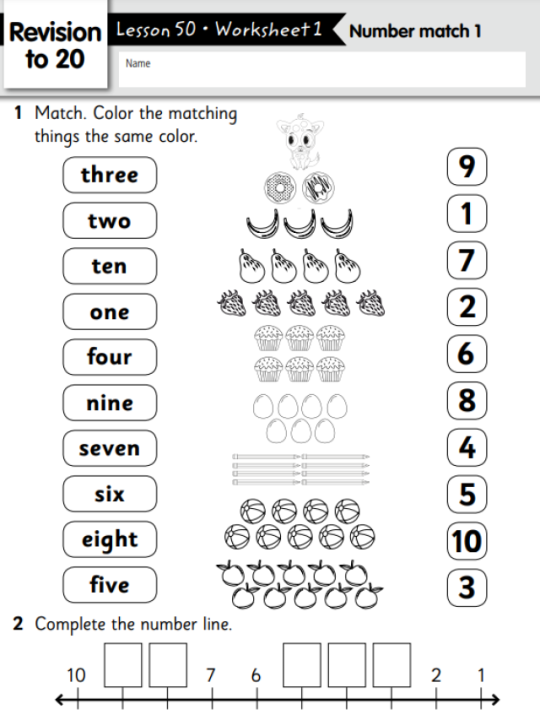 Printable and Downloadable UKG Maths Worksheets –  Interactive Worksheet For UKG Class