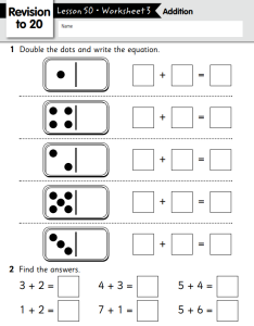 Printable and Downloadable UKG Maths Worksheets - All Topics Covered