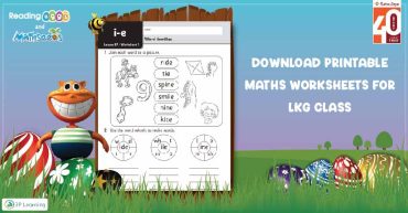 Printable and Downloadable LKG English Worksheet