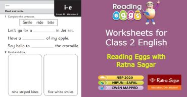 Worksheets for Class 2 English