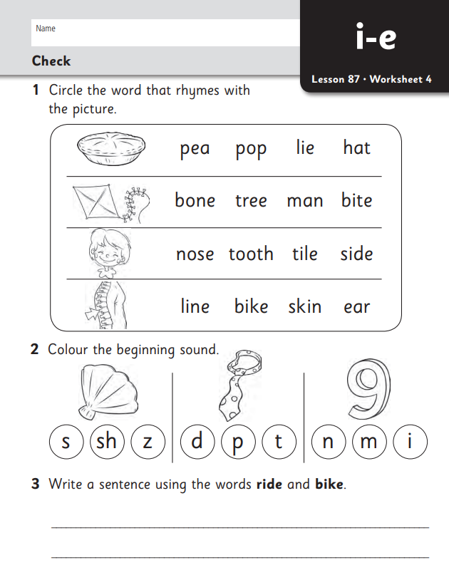 Class 2 English, Class 2 English Worksheet