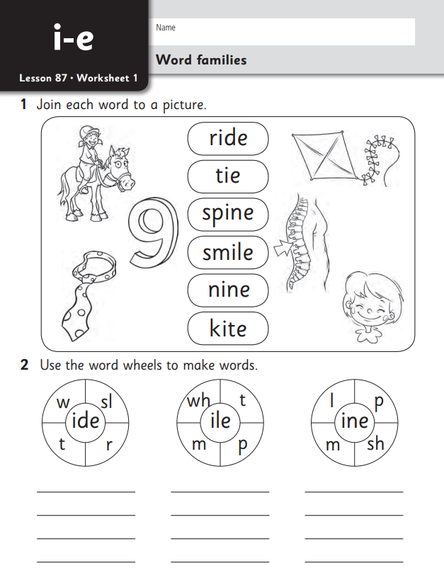 Class 2 English NCERT worksheet