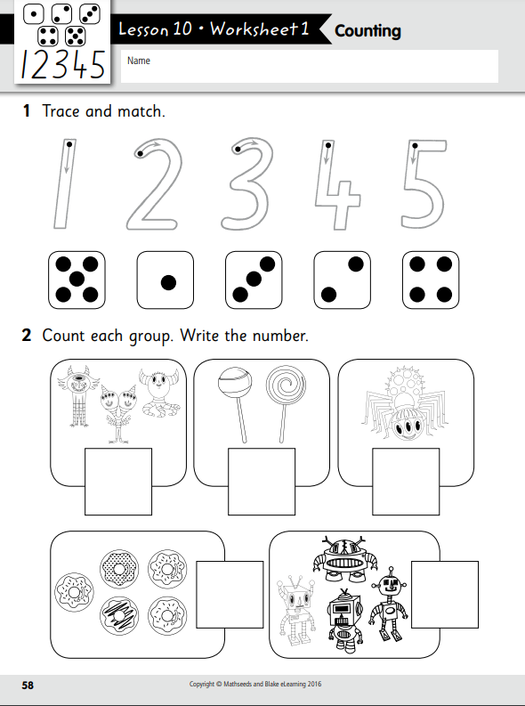 Worksheet For How Many Counting