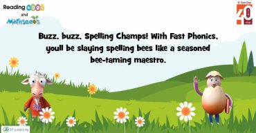 Buzz, buzz, Spelling Champs! With Fast Phonics