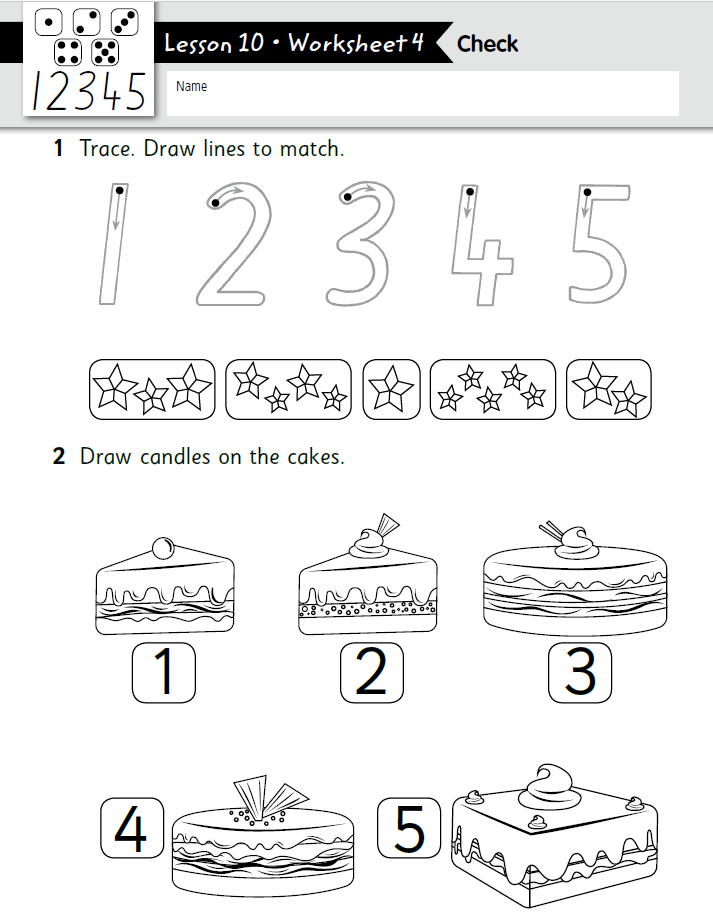 Check Maths Worksheet For Nursery Lesson 10 Worksheet 4
