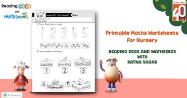 Downloadable and Printable Worksheet For Nursery Maths