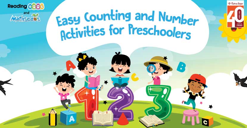 Easy Counting and Number Activities for Preschoolers
