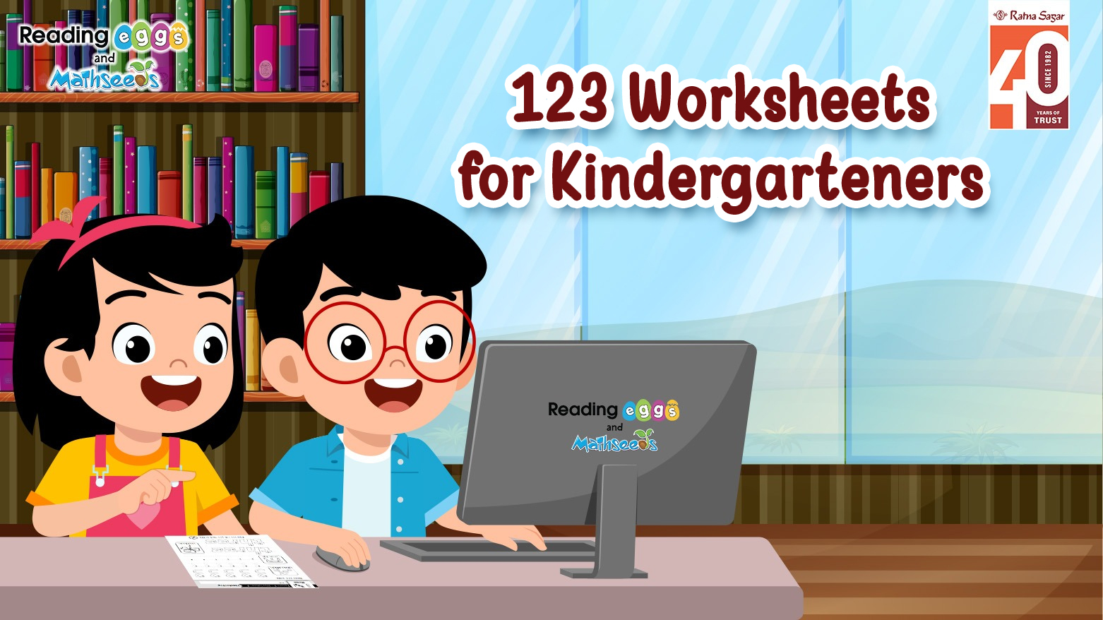 123 Worksheets for Kindergarteners